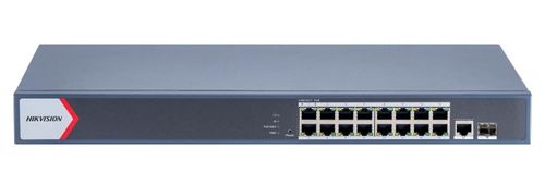 רכזת רשת מנוהלת 16PORT HIKVISION POE 130W DS-3E1518P-EI-M