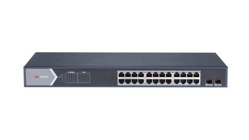רכזת רשת מנוהלת 24PORT HIKVISION POE 230W DS-3E1526P-EI-M