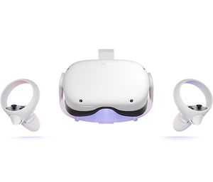 משקפי מציאות מדומה עם זוג בקרים Oculus Quest 2-VR- 128GB