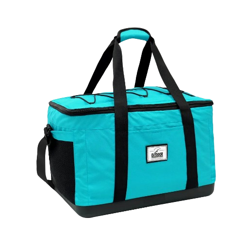 צידנית רכה 40L תחתית קשיחה תכלת – Outdoor Revolution