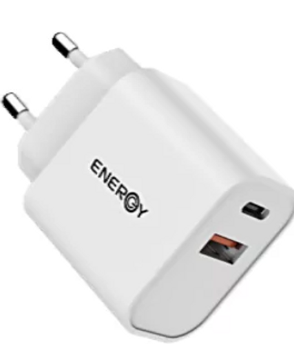 מטען בית ראש ENERGY PD20W 2 יציאות TYPC+USB EH256