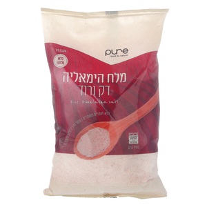מלח הימאליה דק ורוד  950 גרם (Fine Himalayan Salt) pure 