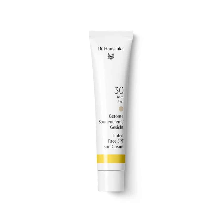 קרם הגנה לפנים עם גוון SPF 30 ד"ר האושקה 40 מ"ל | Tinted face SPF Sun Cream