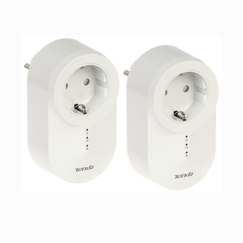 מתאם רשת זוג על חשמל עם מהירויות Tenda PH6 1000Mbps תנדה