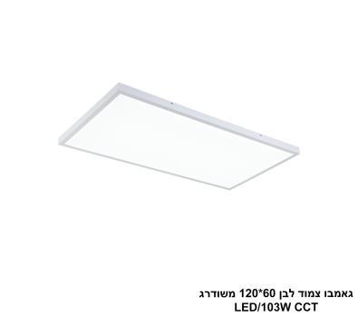 ***גאמבו צמוד לבן 60*120 משודרג LED CCT (23894)