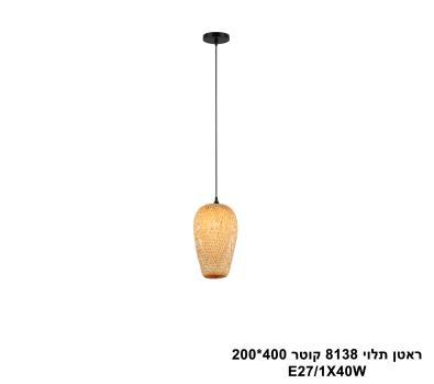 ראטן תלוי 8138 קוטר 400*200 (25823)