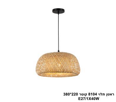 ראטן תלוי 8104 קוטר 220*380 (25826)