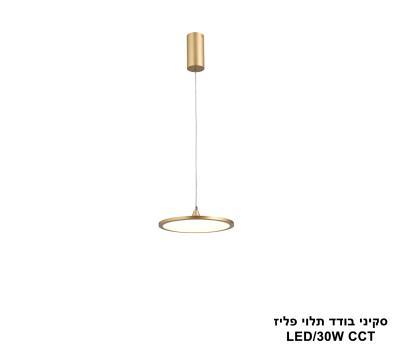 סקיני בודד תלוי פליז LED CCT קוטר 30 (25786)