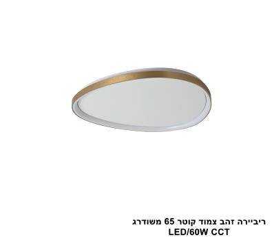 ***ריביירה זהב צמוד קוטר 65 משודרג CCT (24116)