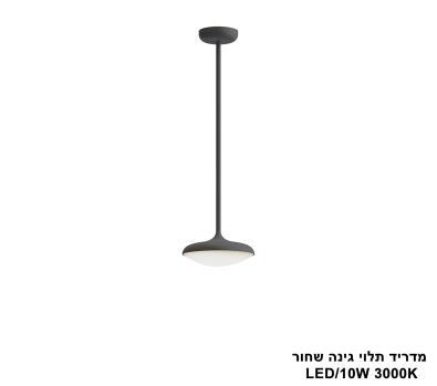 מדריד תלוי גינה שחור LED 10W (25634)