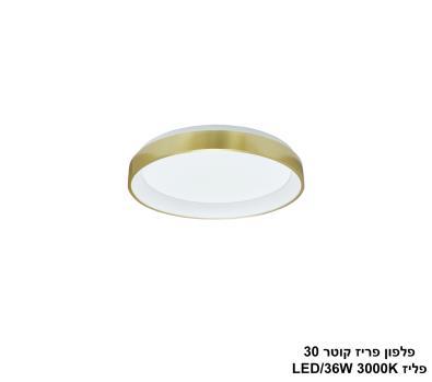 ***פלפון פריז קוטר 36W 30 פליז (25314)