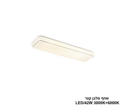 שחף מלבן קצר LED 42W (24491)