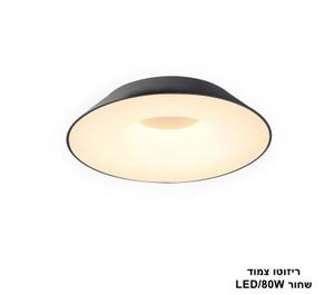 ***ריזוטו צמוד LED 80W שחור (24112)