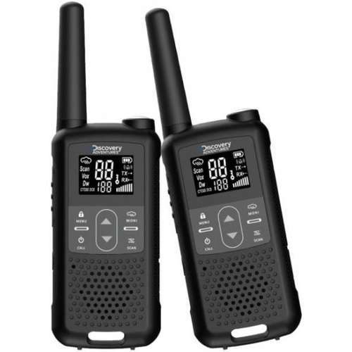 זוג מכשירי קשר CASTOR TOOLS DS-PRO | טווח מוצהר עד 10 ק״מ, 128 ערוצים