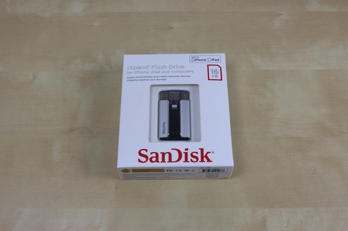 התקן זיכרון מדגם | SanDisk iXpand Flash Drive בעל נפח אחסון 12