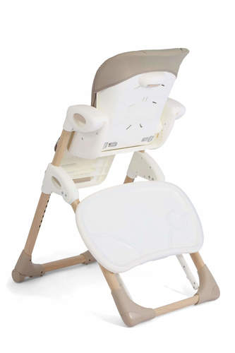 כיסא אוכל Mimzy Recline Strata Dune Wood דמוי עץ/בז' Joie