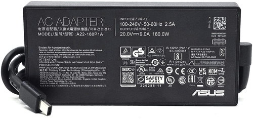 ASUS AR180 ADAPTER Rectangle | 180W Fit for: TUF & ROG New Plug