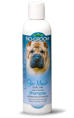 ביו גרום שמפו וטרינרי רפואי טבעי לכלבים -  Bio Med Veterinary Tar-Sulfur Shampoo - בקבוק 236.5 מ
