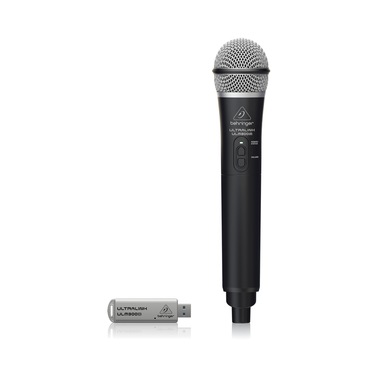 מיקרופון אלחוטי עם מקלט USB דגם ULM300USB מבית BEHRINGER