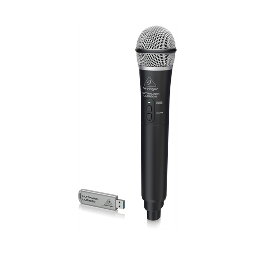 מיקרופון אלחוטי עם מקלט USB דגם ULM300USB מבית BEHRINGER