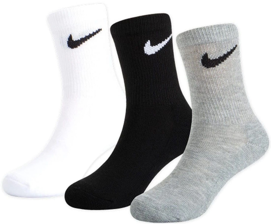 שלישיית גרבי נייק Nike Basics Crew Socks | ילדים