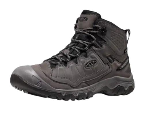 נעלי טיולים לגברים Targhee IV Mid אפור כהה - Keen