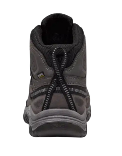 נעלי טיולים לגברים Targhee IV Mid אפור כהה - Keen