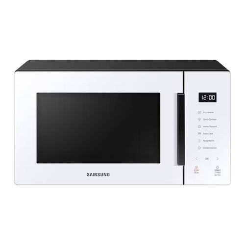 מיקרוגל דיגיטלי 23 ליטר Samsung MS23T5018AW Bespoke זכוכית לבנה