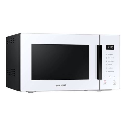 מיקרוגל דיגיטלי 23 ליטר Samsung MS23T5018AW Bespoke זכוכית לבנה