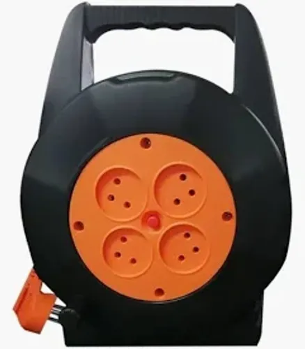 תוף כבל מאריך 10 מטר 3X1.5 כתום