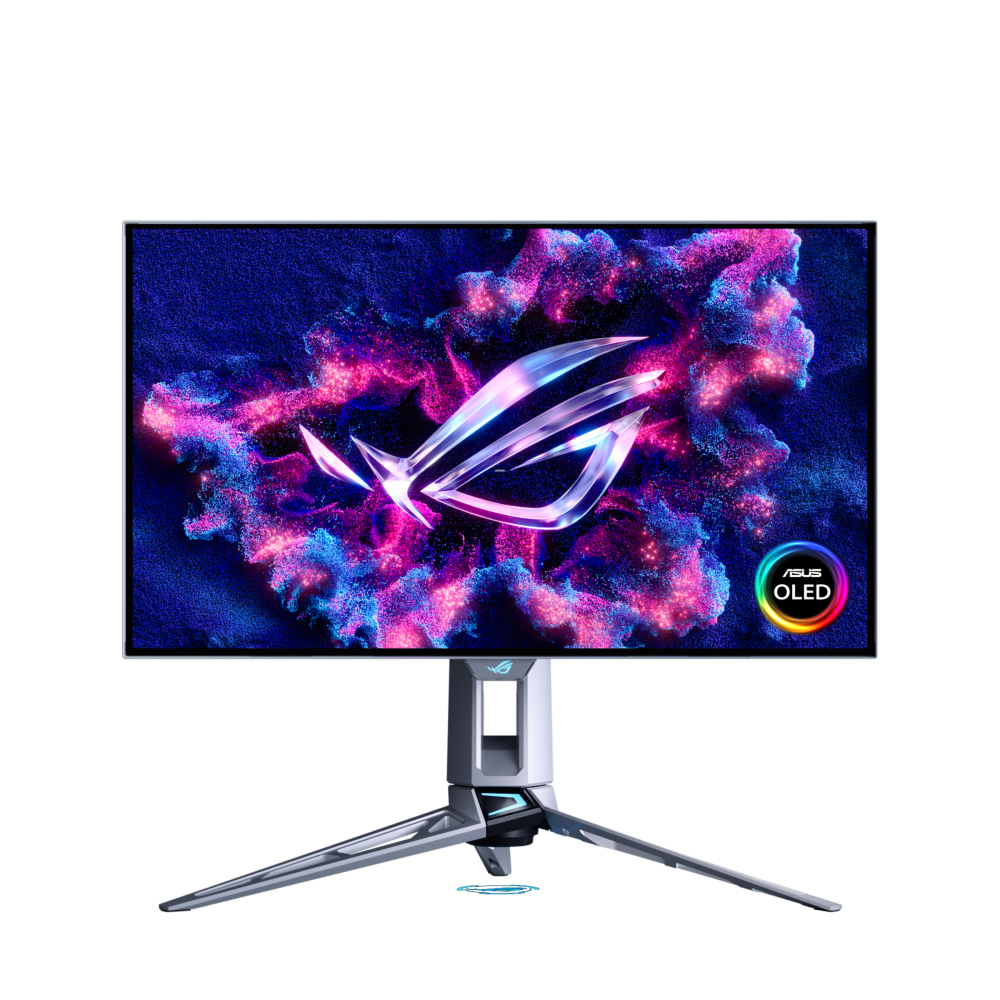 מסך מחשב ‏26.5 ‏אינטש Asus ROG Swift OLED PG27AQWP-W QHD אסוס