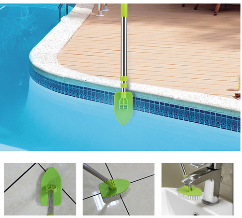 מברשת ניקוי עם מוט טלסקופי Mini Mop