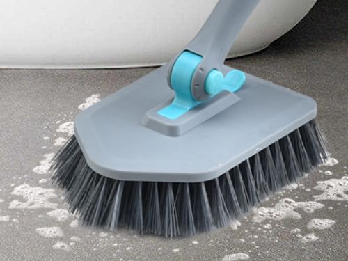 מברשת ניקוי עם מוט מתכוונן  Maxi Mop