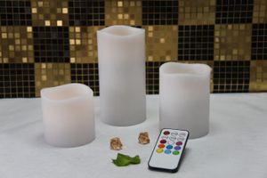 נרות לד לאווירה רגועה ורומנטית