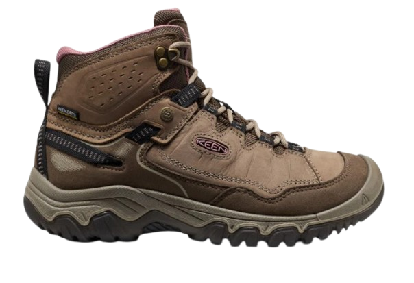נעלי טיולים לנשים Targhee IV Mid חום בהיר - Keen