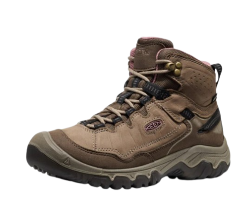 נעלי טיולים לנשים Targhee IV Mid חום בהיר - Keen