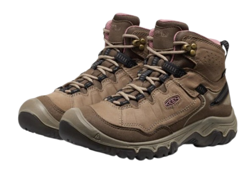 נעלי טיולים לנשים Targhee IV Mid חום בהיר - Keen