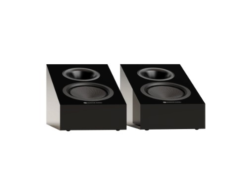 זוג רמקולי Monitor Audio Silver AMS 8G Dolby Atmos צבע Black Gloss 