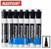 12 טושים שחורים ללוח מחיק/ MAXPOINT