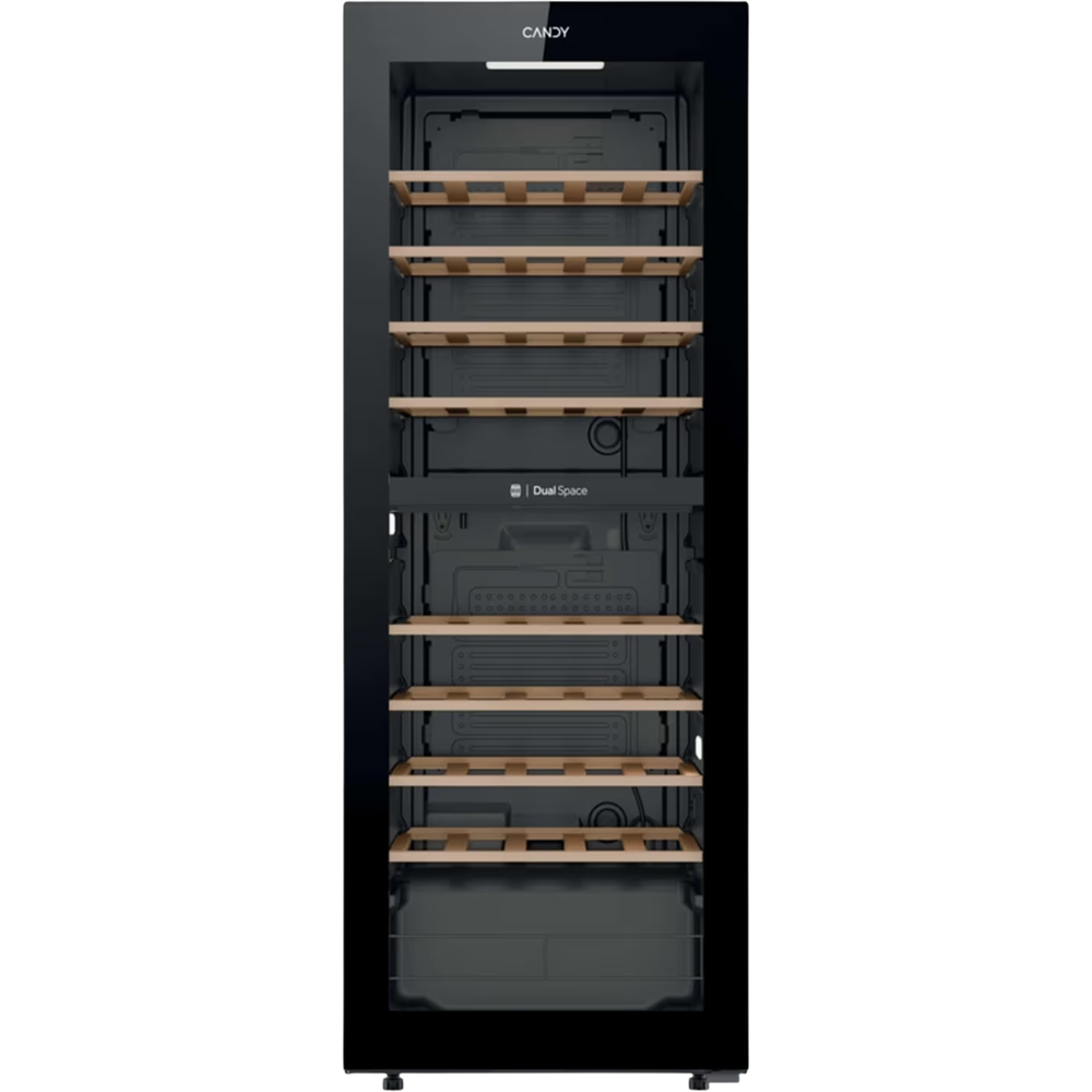 מקרר יין 2 אזורי קירור - 56 בקבוקים Candy DiVino Wine Cooler CNWQ4G56G2