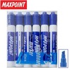12 טושים ללוח מחיק/ כחול/ MAXPOINT