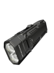פנס יד זוויתי נטען לטכנאים EDC09 1600 לומן שחור – Nitecore
