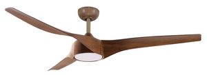 מאוורר תקרה סטאר X 52 עץ אגוז Electrostar