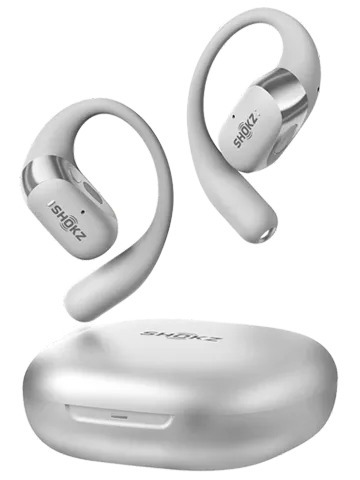 אוזניות SHOKZ OPENFIT 2 PLUS OPEN-EAR אפור