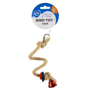 bird toy sisal
