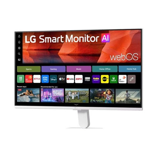 מסך מחשב ''27 Full HD IPS Smart Monitor with webOS & תוצרת LG דגם: 27U511SB-W