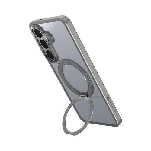 כיסוי אפור עבור Miracase Miraring Samsung S26