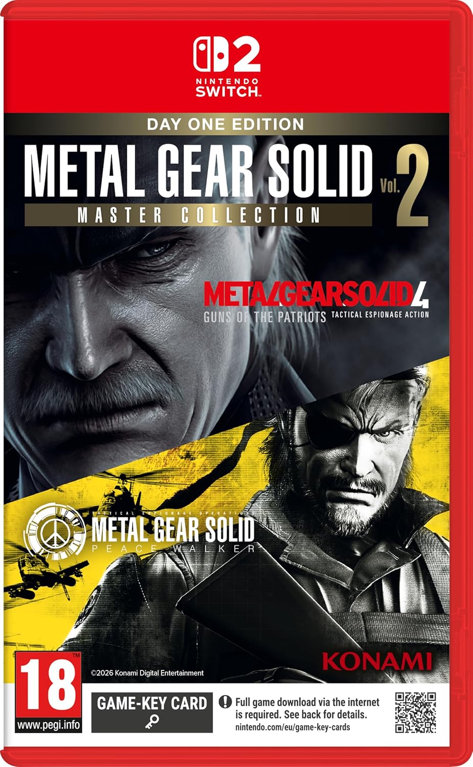 2 Metal Gear Solid: Master Collection Volume 2 - Day One Edition - Nintendo Switch 