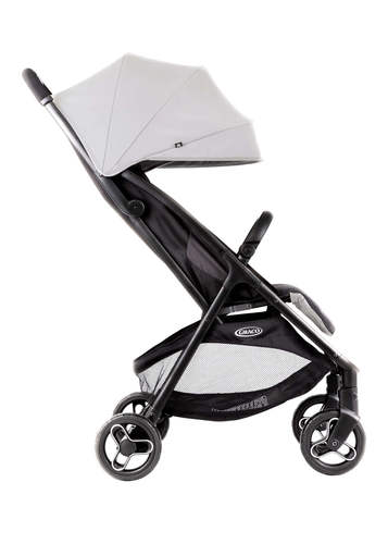 טיולון קל עם קיפול אוטומטי Myavo Steeple Grey שחור/אפור בהיר Graco