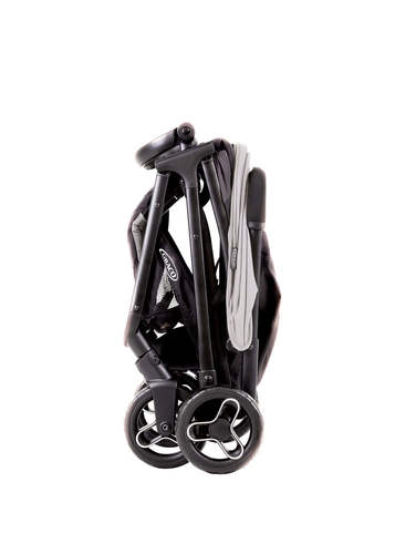 טיולון קל עם קיפול אוטומטי Myavo Steeple Grey שחור/אפור בהיר Graco